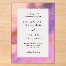 Elégant Désert Vibrant Sunset Mariage moderne