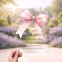 Fille coquette ruban rose luxe anniversaire clair