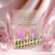 Garden She's Fresh off Market Bridal Shower