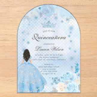 INVITATIONS EN ACRYLIQUE INVITACION DE BODA / QUINCEAÑOS ACRILICO OVALADO