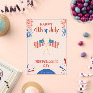Invitations En Acrylique #Joyeux14JuilletFêteDeLindépendanceInvitationAcryl
