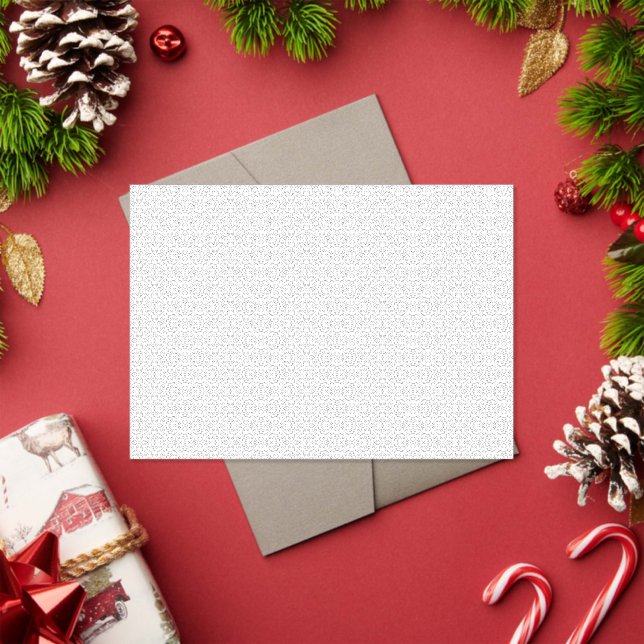 Invitations En Acrylique Light Grey Geometric Tile Pattern (Insitu (vacances))