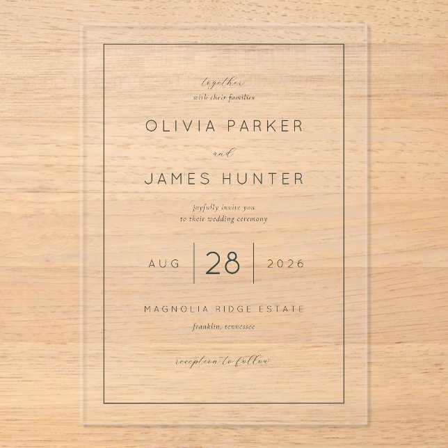 INVITATIONS EN ACRYLIQUE ___LLMGEN___ 16 (Recto)