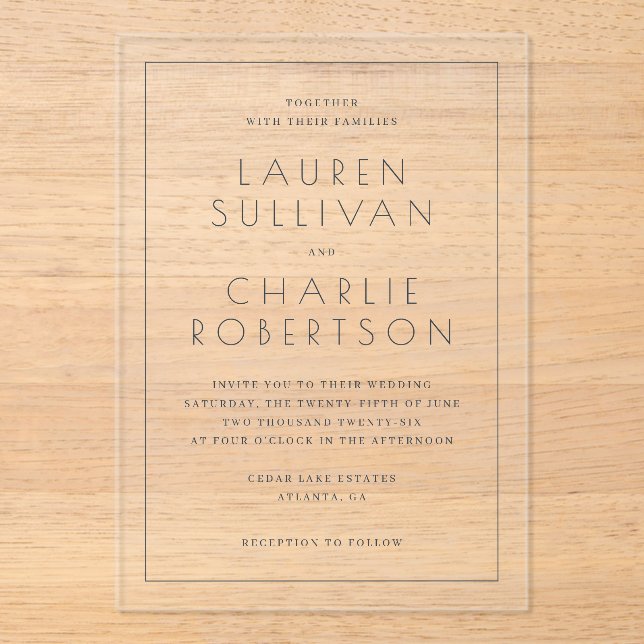 INVITATIONS EN ACRYLIQUE ___LLMGEN___ 17 (Recto)