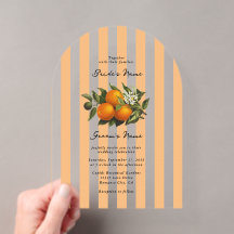 Mariage aux Agrumes Méditerranéens Italiens Orange