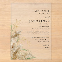 Mariage Beachy Boho Herbe de Pampas 2