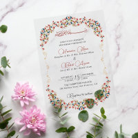 Mariage Musulman Floral Botanique Artistique Paisl