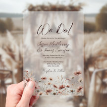 Nous nous marions ! Mariage rustique bohème aux fl