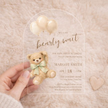 Nous pouvons à peine attendre la Baby Shower