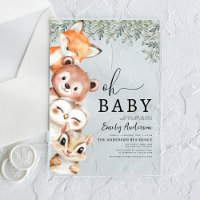 Oh Baby Woodland Animaux Baby shower
