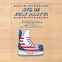 Patin à hockey USA 4 juillet