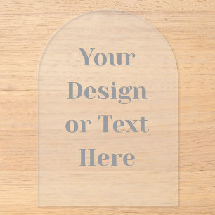 Invitations En Acrylique Personnalisable Votre Conception ou Texte Ici Pers
