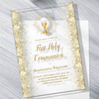 Première sainte communion