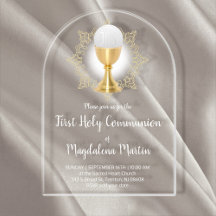 Première sainte communion