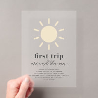 Première Visite Autour Du Soleil 1Er Anniversaire 