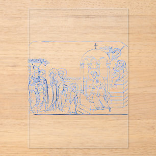 Invitations En Acrylique Présentation de la Bienheureuse Vierge Marie