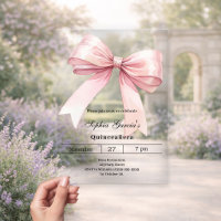 Ruban rose clair Quinceanera luxe