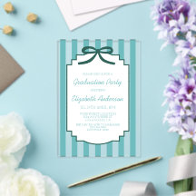 Teal Green Graduation