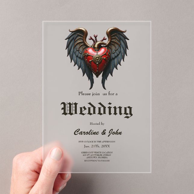 Invitations En Acrylique TThe pulsating heart of mechanics,  (In situ (ordinateur de poche))