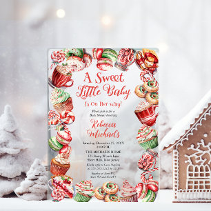 Invitations En Acrylique Un cadre de bébé bonbon mignon Bébé Fait Dodo
