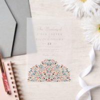 Boho Ethnique Accent Botanique Mandala