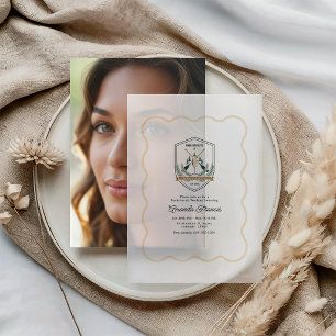 Invitations En Vélin Club Social Pines & Prosecco Camp Enterrement de V