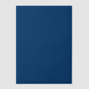 Invitations En Vélin Découpe de vellum bleu nuit - Élégant