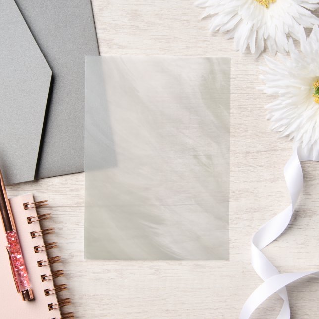 Invitations En Vélin Flux verts foncés (Mariage)