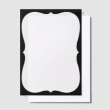 Mariage de cadre de support noir