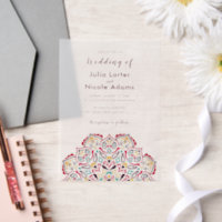 Mariage de Motif de mandala géométrique classique