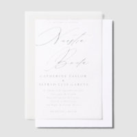 Nuestra Boda Espagnol Langue Noir Script Mariage