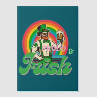 Invitations En Vélin Prouesse et irlandais St Patrick LGBTQ+