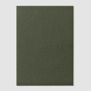 Invitations En Vélin Revêtement vert mousse - personnalisable