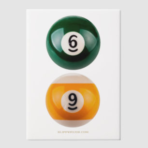 Invitations En Vélin SlipperyJoe's 69 table de billard dur deux billiar