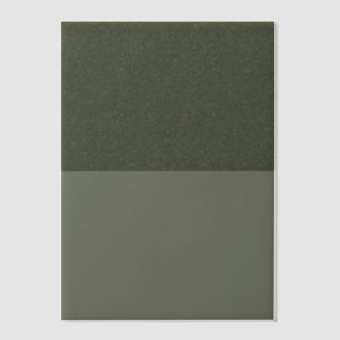 Invitations En Vélin Top Bruit Moss Green Vellum Overlay - Personnalisa
