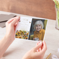 Tournesols Papillons Femmes 90e Anniversaire