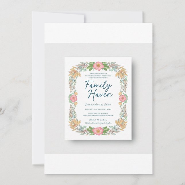 Invitations et Annonces (Devant)