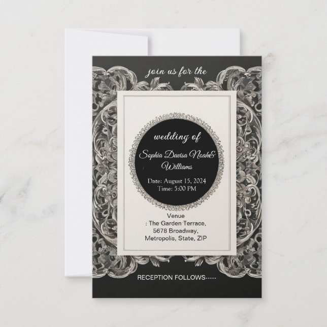 invitations et papeterie (Devant)