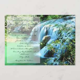 Invitations extérieures de mariage de belle