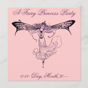 Invitations Fairy Princess Party