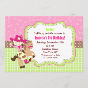 Invitations faites sur commande de fête