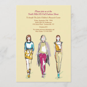Invitations Fashion Show