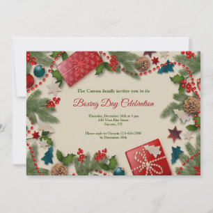 Invitations Festive Boxing Day