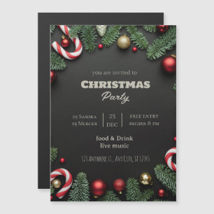 Invitations fête de Noël