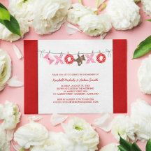 Invitations fêtes de fiançailles