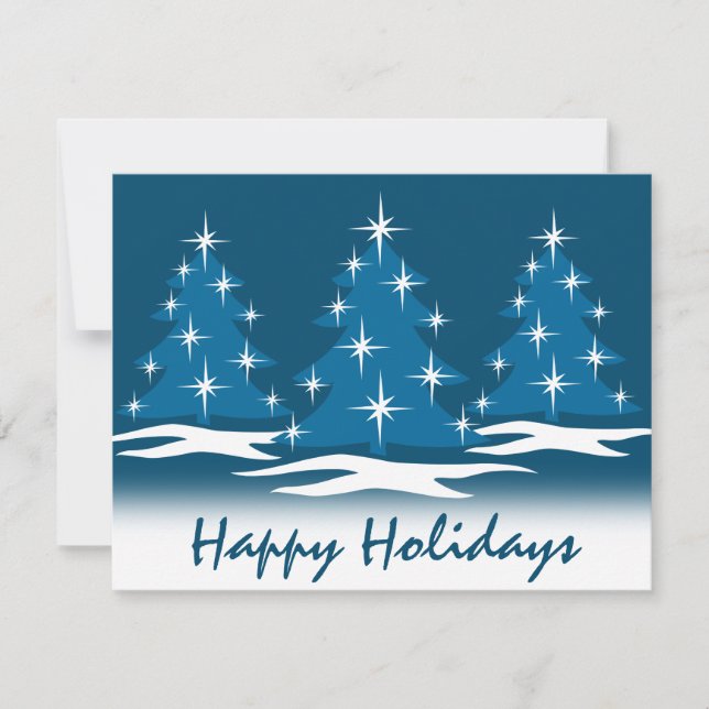 Invitations fêtes de Noël Cartes de fin de année p (Devant)