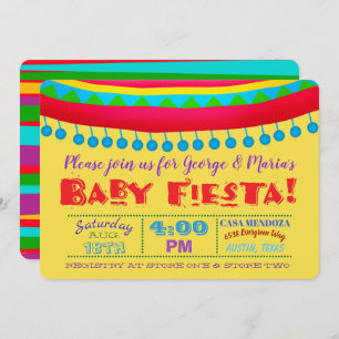 Invitations Fiesta Baby Shower