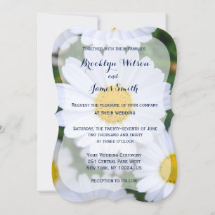 Invitations Florales De Mariage Avec La Fatigue