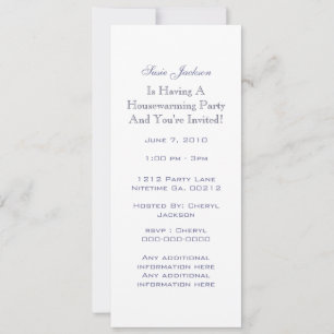 Invitations Flower Bouquet Houseclimate Party