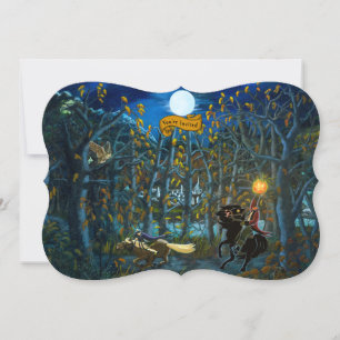 Invitations Halloween Horseman Party sans tête